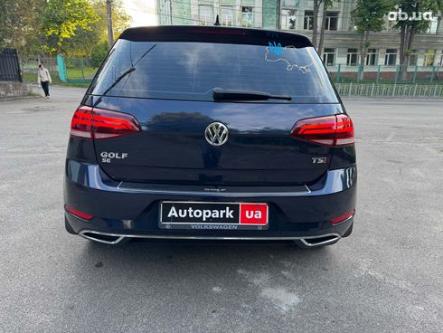 Volkswagen Golf 2018 синий - фото 7