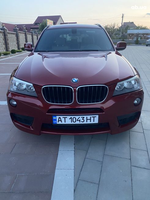 BMW X3 2012 красный - фото 15