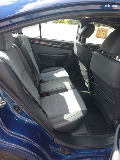 Subaru Legacy 2017 синий - фото 10