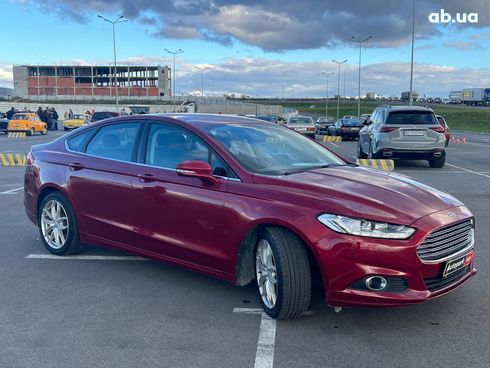 Ford Fusion 2015 красный - фото 14