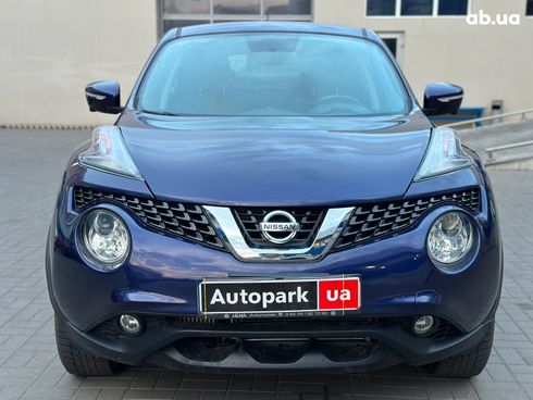 Nissan Juke 2015 синий - фото 2