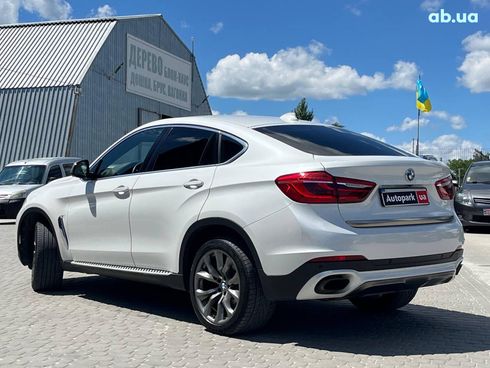 BMW X6 2015 белый - фото 8