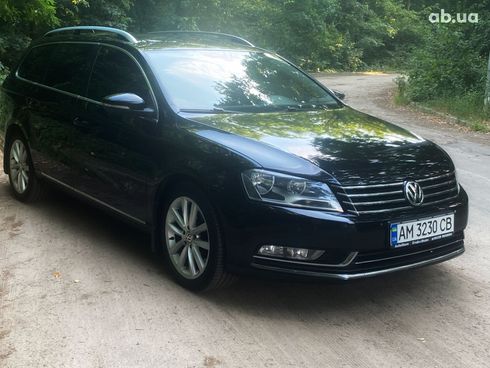 Volkswagen Passat 2013 черный - фото 2