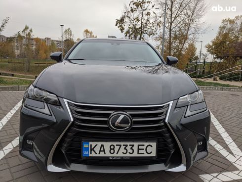 Lexus GS 2017 серый - фото 2