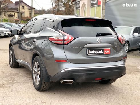 Nissan Murano 2015 серый - фото 7