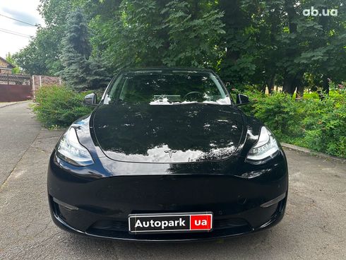 Tesla Model Y 2021 черный - фото 2