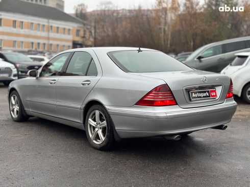 Mercedes-Benz S-Класс 2004 серый - фото 12