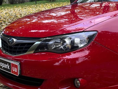 Subaru Impreza 2008 красный - фото 12