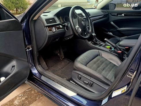 Volkswagen Passat 2014 синий - фото 5