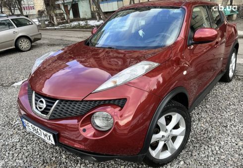 Nissan Juke 2012 вишневый - фото 10