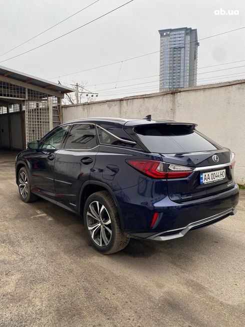 Lexus RX 2020 синий - фото 11