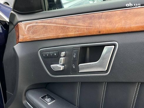 Mercedes-Benz E-Класс 2014 синий - фото 24