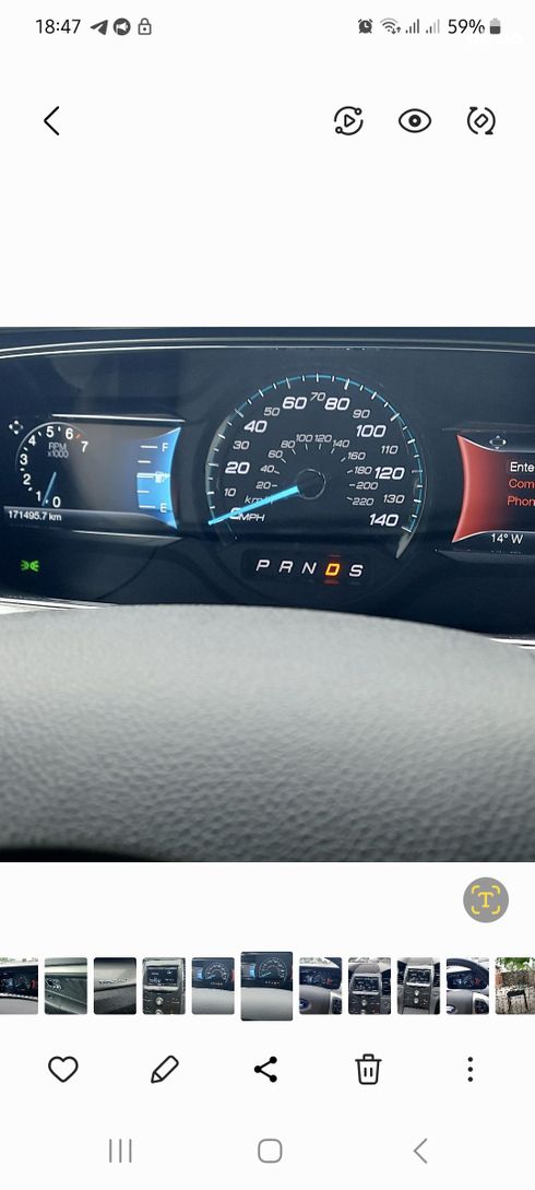 Ford Taurus 2015 серый - фото 6