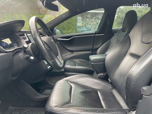 Tesla Model S 2015 синий - фото 15
