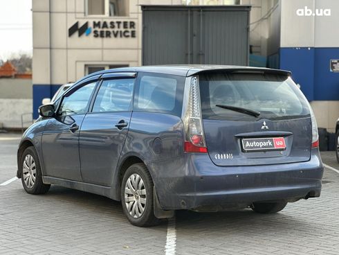Mitsubishi Grandis 2006 синий - фото 6