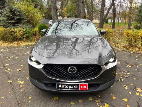 Mazda CX-30 2022 серый - фото 2