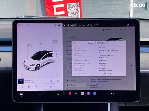 Tesla Model 3 2019 - фото 22