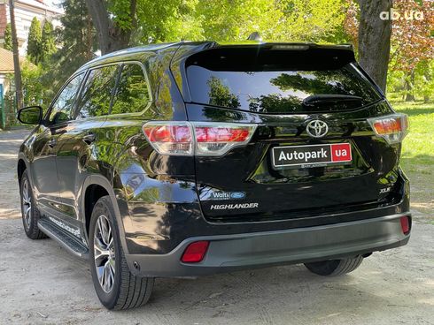 Toyota Highlander 2016 черный - фото 12