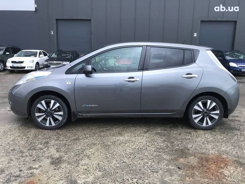 Nissan Leaf 2015 серый - фото 17