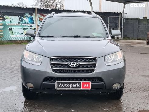 Hyundai Santa Fe 2009 серый - фото 2