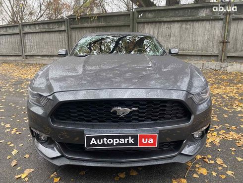 Ford Mustang 2016 серый - фото 2