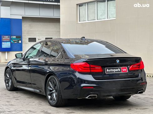 BMW 5 серия 2019 черный - фото 8