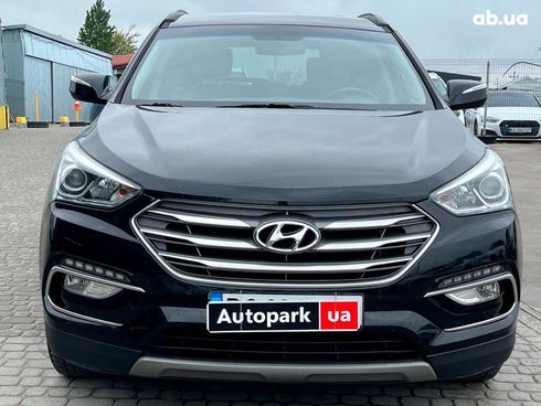 Hyundai Santa Fe 2016 черный - фото 4