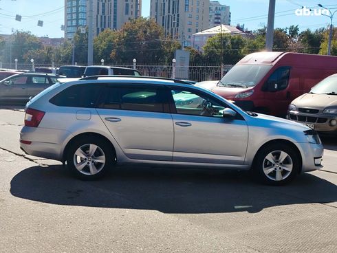 Skoda octavia a7 2014 серый - фото 9