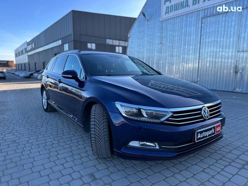 Volkswagen passat b8 2017 синий - фото 12