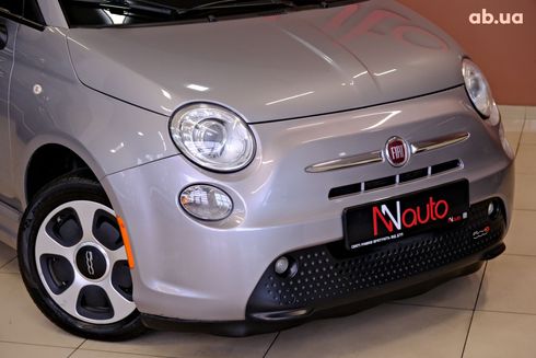Fiat 500 2015 серый - фото 3