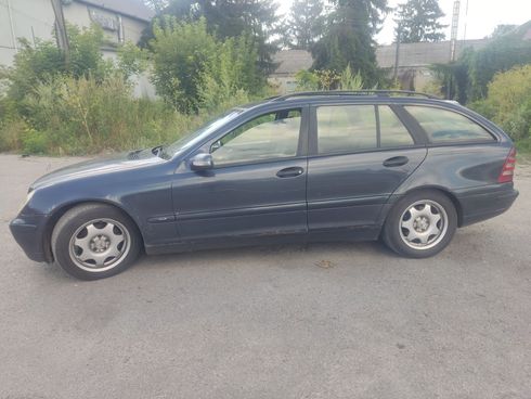 Mercedes-Benz C-Класс 2002 синий - фото 10