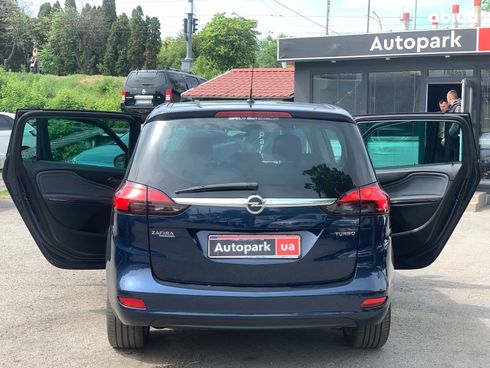 Opel Zafira 2012 синий - фото 16