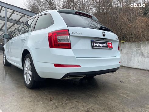 Skoda octavia a7 2016 белый - фото 10