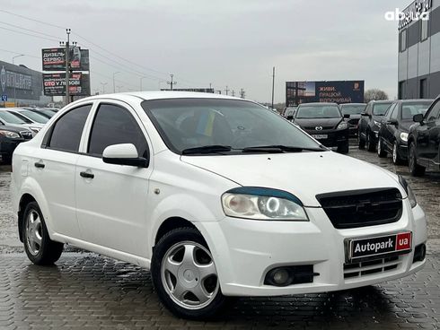 Chevrolet Aveo 2006 белый - фото 21