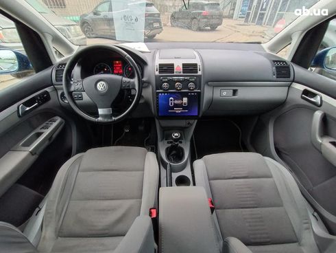Volkswagen Touran 2007 синий - фото 16