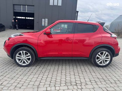 Nissan Juke 2016 красный - фото 11