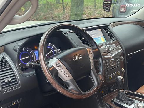 Infiniti QX80 2017 белый - фото 53