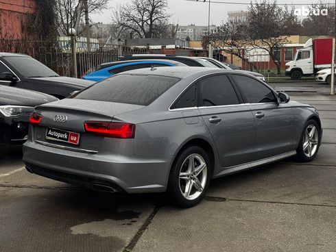 Audi A6 2016 серый - фото 7