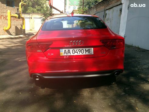 Audi A7 2012 красный - фото 2