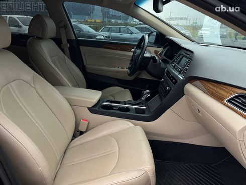 Hyundai Sonata 2015 черный - фото 15