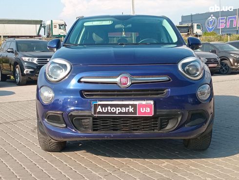 Fiat 500X 2015 синий - фото 2