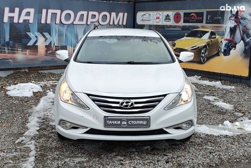 Hyundai Sonata 2015 белый - фото 2