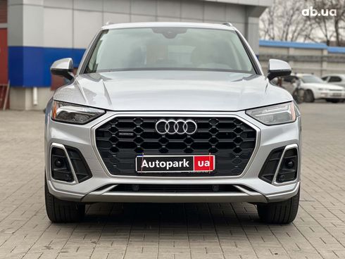 Audi Q5 2022 серый - фото 2