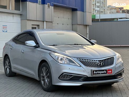 Hyundai Grandeur 2014 серый - фото 3