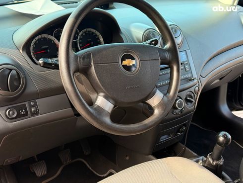 Chevrolet Aveo 2009 черный - фото 15