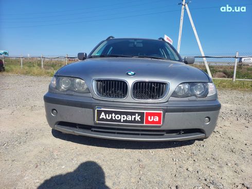 BMW 3 серия 2003 серый - фото 2