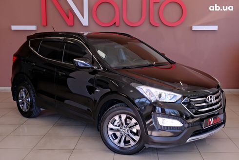 Hyundai Santa Fe 2014 черный - фото 4