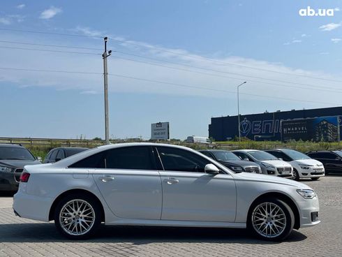 Audi A6 2018 белый - фото 14
