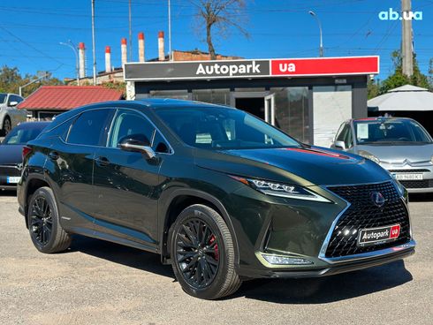 Lexus rx 450 h 2019 зеленый - фото 5