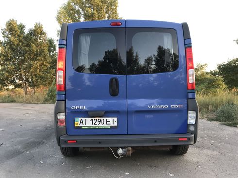 Opel Vivaro 2010 синий - фото 3